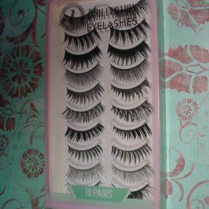 Z COLLECTION NIB False Eyelashes 10 pairs